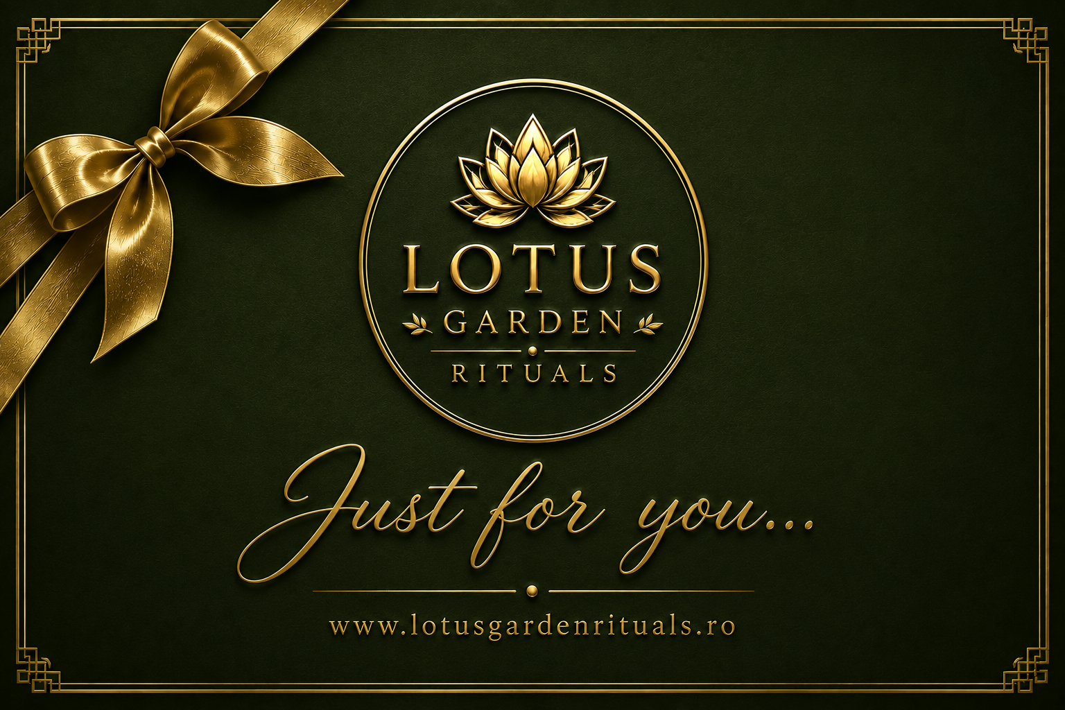 Lotus Garden Rituals gift voucher